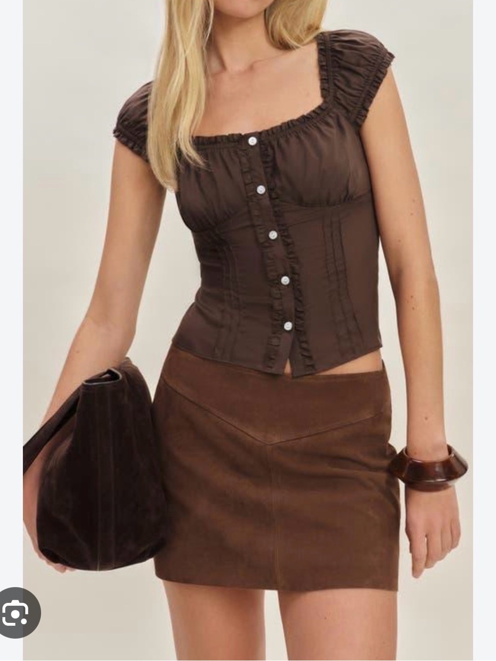 Reformation x Devon Lee Carlson Alabama Bustier Top